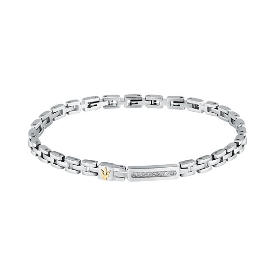 Bracciale Maserati Uomo ICONIC in Acciaio JM324AVD54 - JM324AVD54